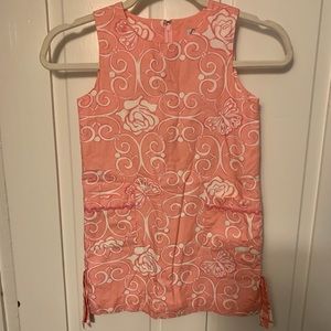 Girl’s pink lily Pulitzer dress